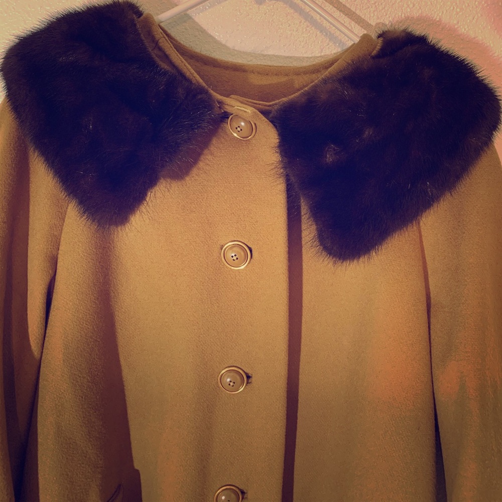Vintage Stevens Forstmann Youthcraft Wool Coat